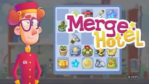 🏨 Merge Hotel Game - Renovate, Merge, and Solve Mysteries
